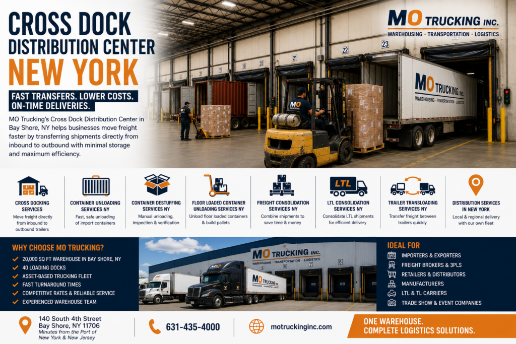 Cross Dock Distribution Center New York