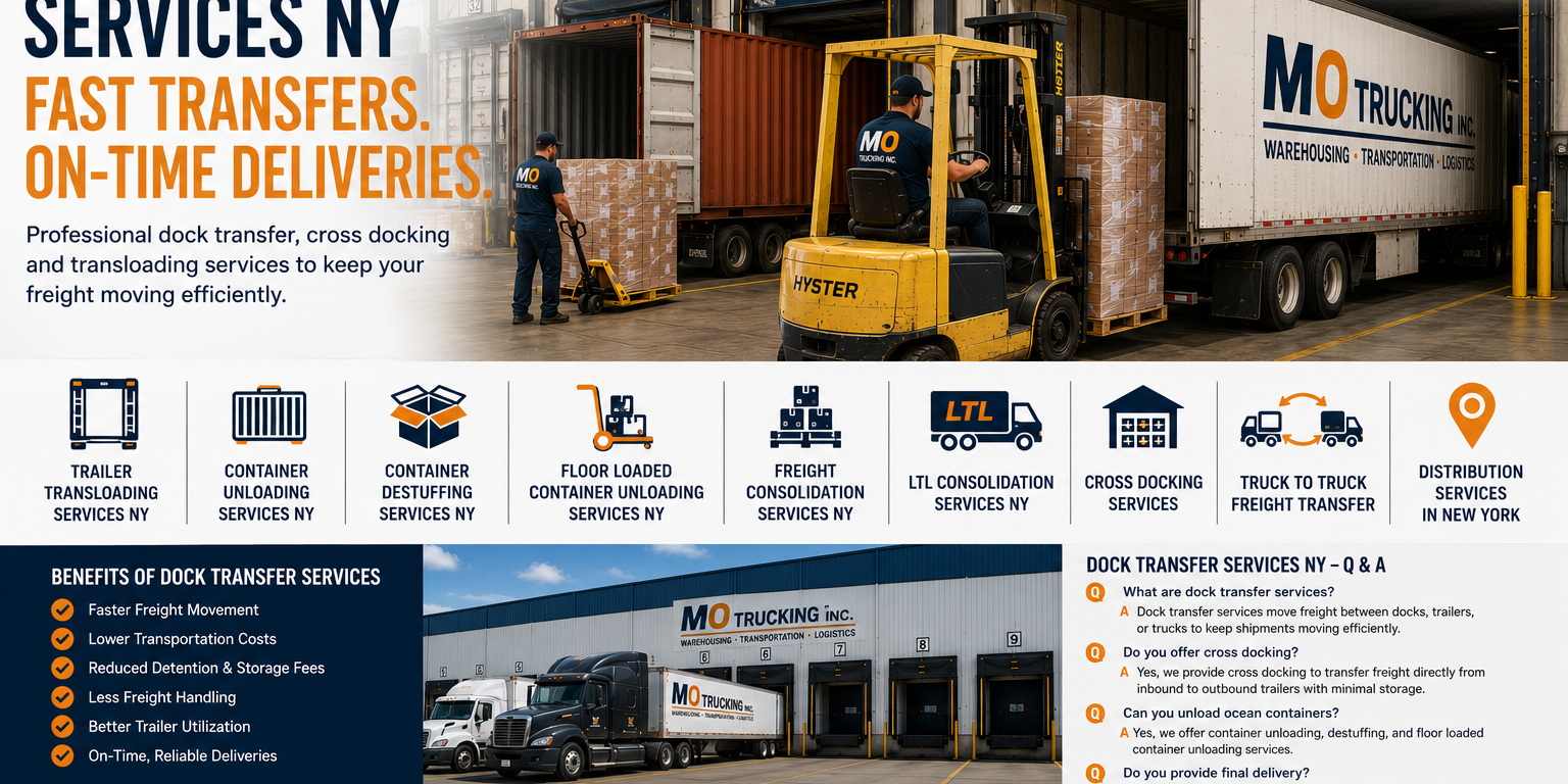 Dock Transfer Services NY Dock Transfer Services NY