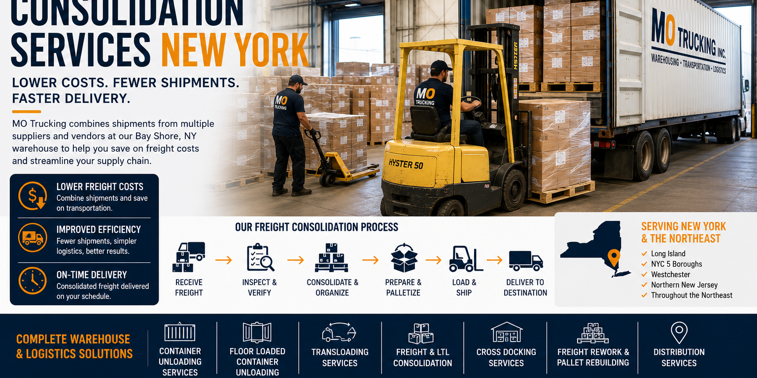 Freight Consolidation Services New York Freight Consolidation Services New York