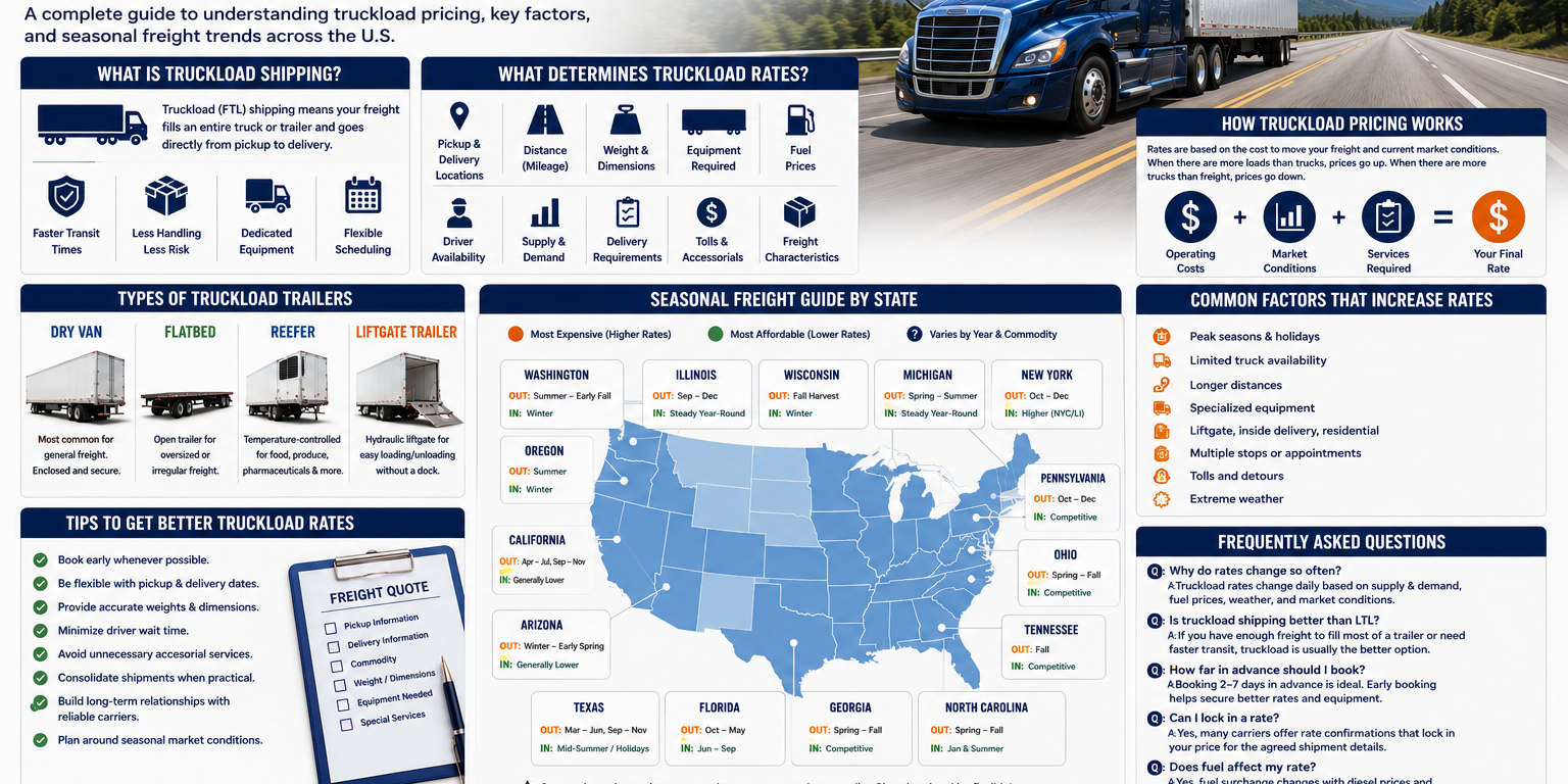 How Truckload Freight Is Priced How Truckload Freight Is Priced