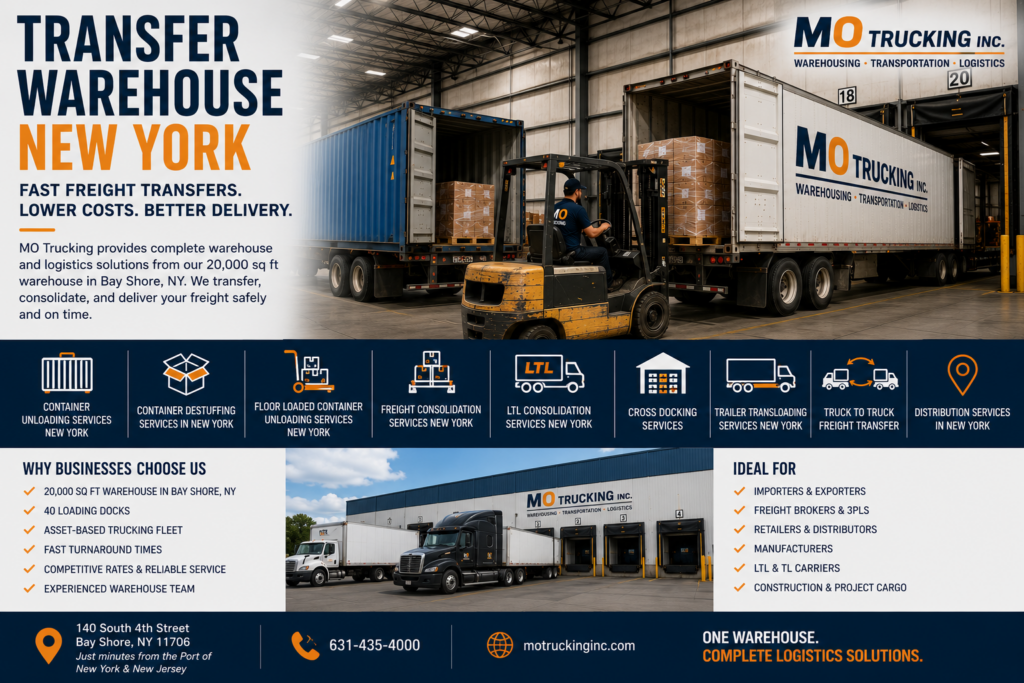 Transfer Warehouse New York
