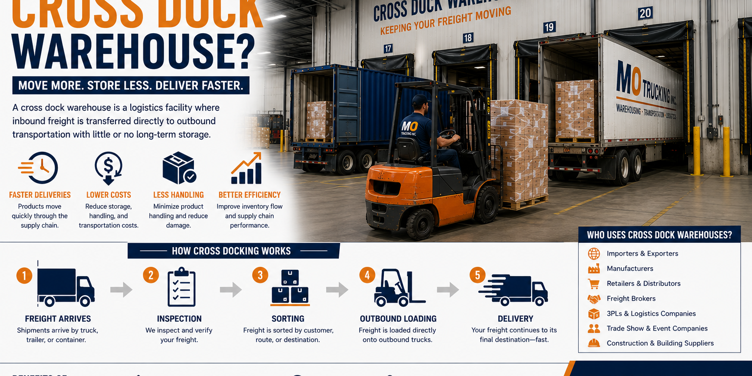 What is a cross dock Warehouse
