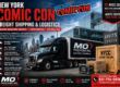 New York Comic Con Freight Shipping