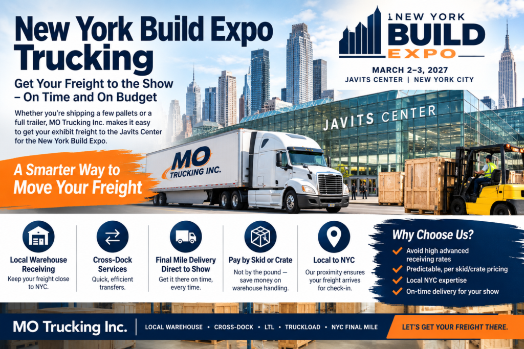 New York Build Expo Trucking