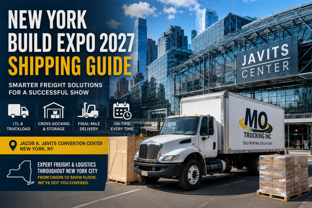 New York Build Expo freight shipping