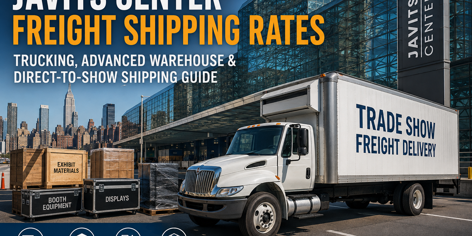 ChatGPT Image Aug 21, 2026, 09_50_23 AM Javits center freight shipping rates