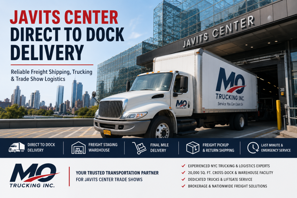 Javits Center direct to dock delivery