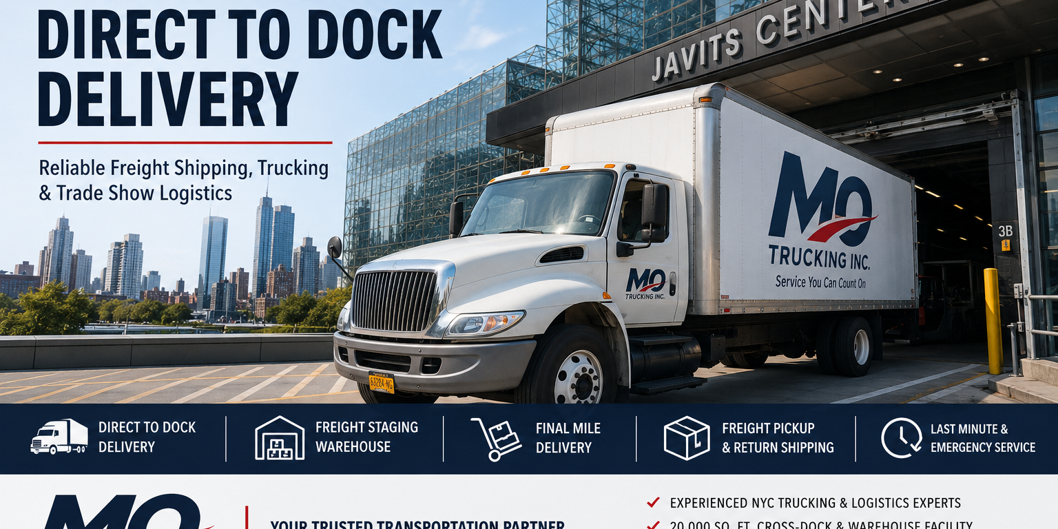 Javits Center direct to dock delivery