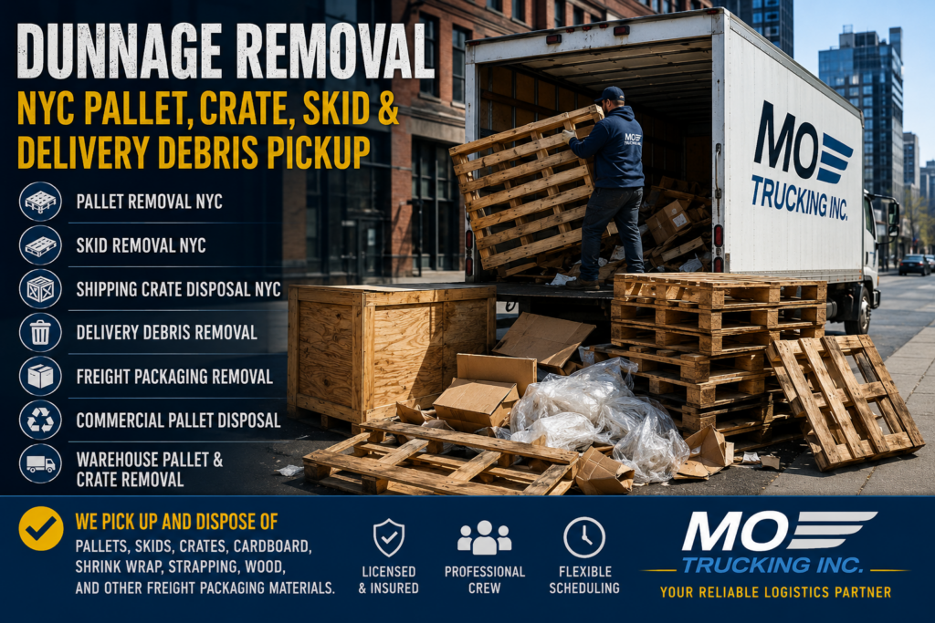 Dunnage Removal NY