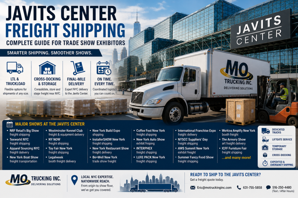 Javits Center Freight Shipping