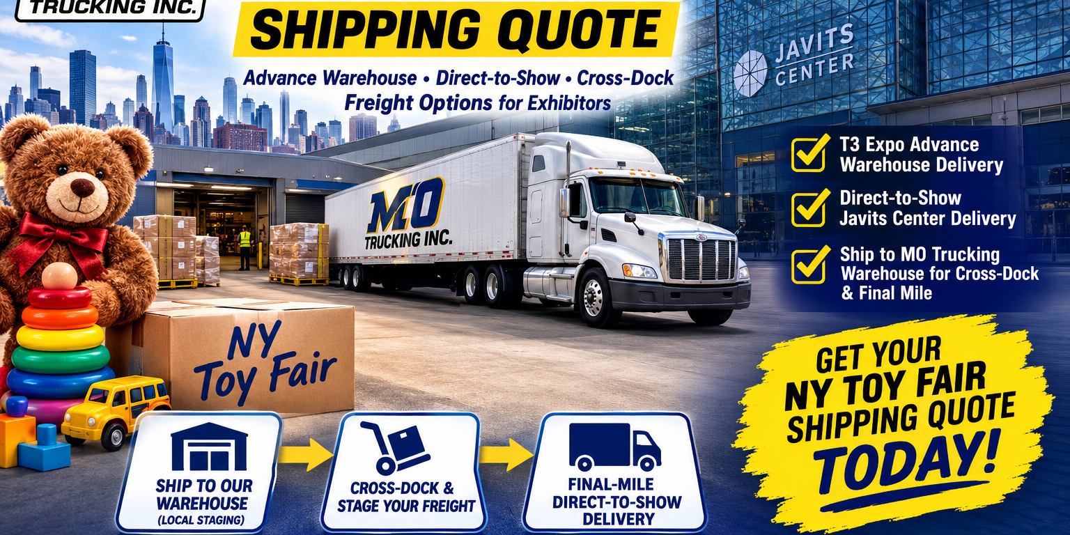 NY Toy Fair Shipping Quote