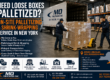 On-Site Palletizing and Shrink-Wrapping Service in New York