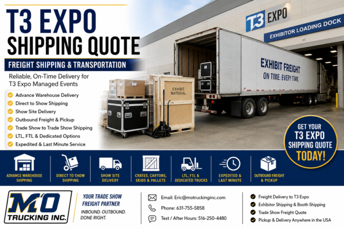 T3 Expo Shipping Quote