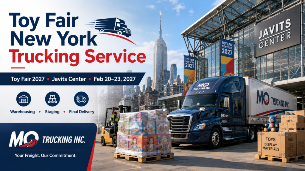 Toy Fair New York trucking service