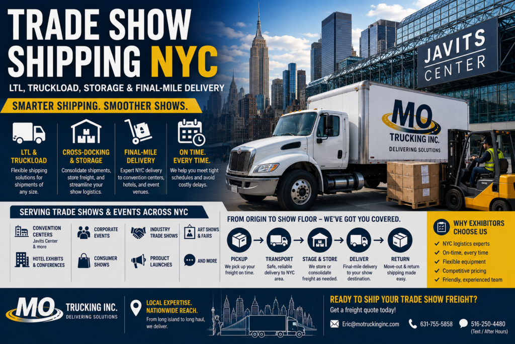 Trade Show Shipping NYC