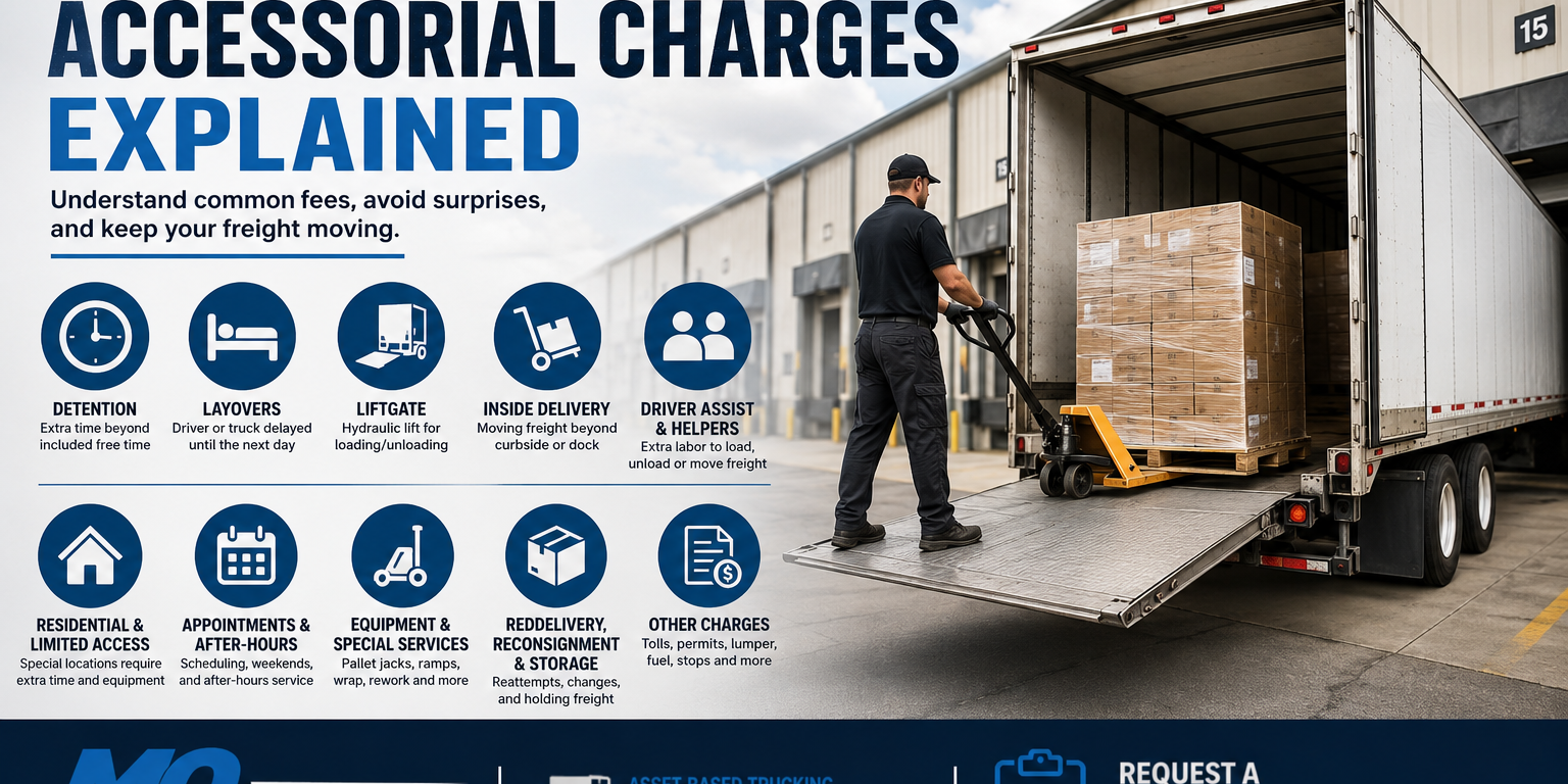 Truckload Accessorial Charges Explained Truckload Accessorial Charges Explained
