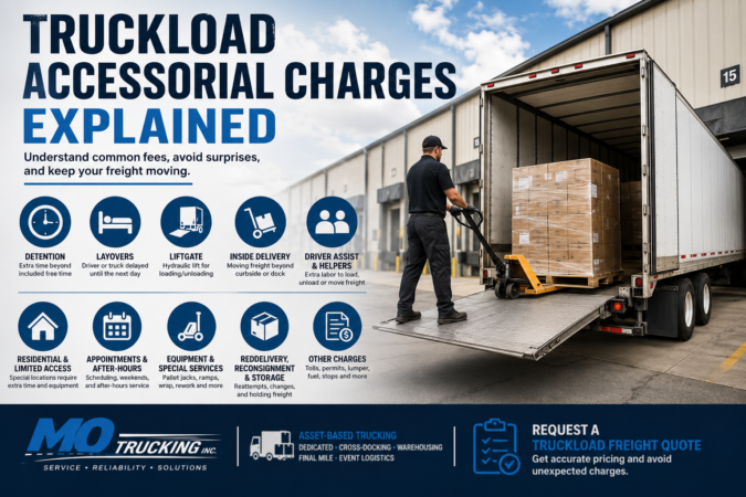 Truckload Accessorial Charges Explained