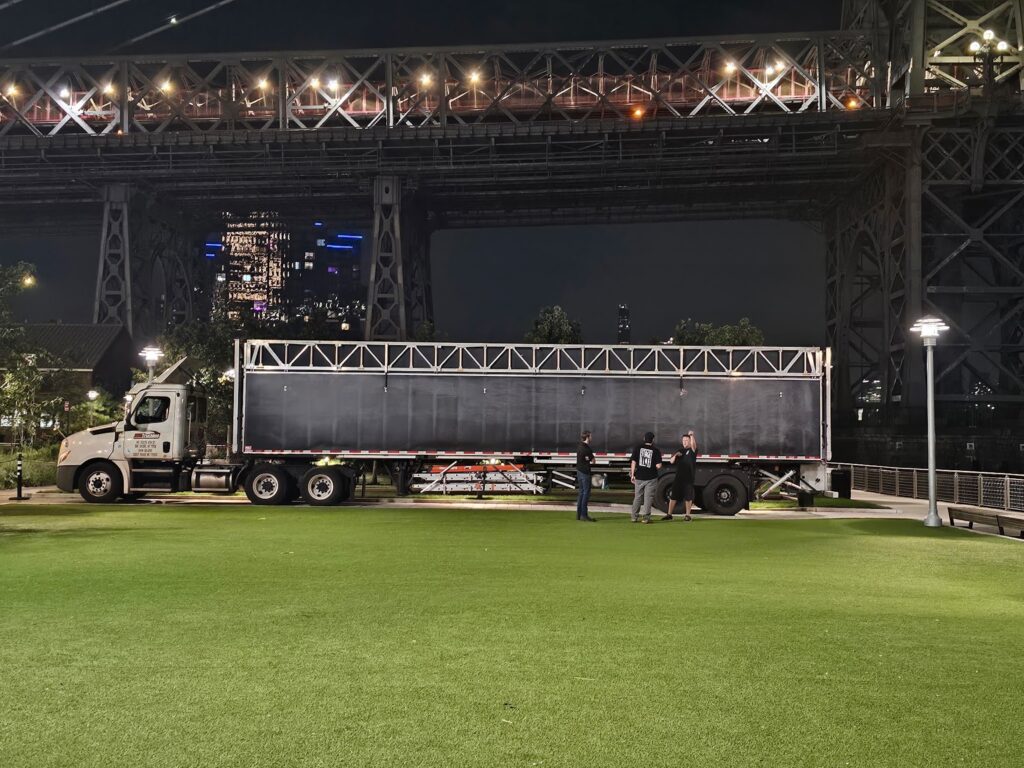 NYC Trade Show Trailer Staging & Drop Trailer Services